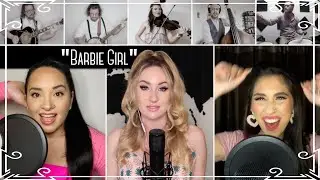 “Barbie Girl” (Aqua) Bluegrass Cover by Robyn Adele ft. Virginia Cavaliere and Brielle Von Hugel