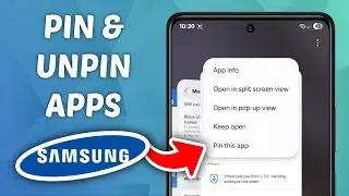 How to Pin and Unpin Apps on Samsung
