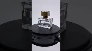 Wholesale 30ml Flat Square Perfume Bottles   Crystal White Glass B2B Stock