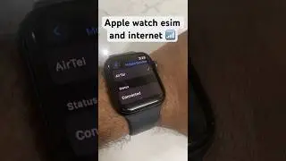 Apple watch esim mobile internet #apple #applewatch #esim #iphone15 #iphone15pro #flipkartsale