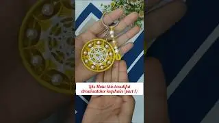 How to make a dream catcher🌻 (part 1) Tutorial video #diy #dreamcatcher #tutorial