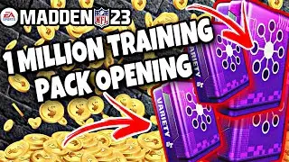 MADDEN 23 COIN MAKING METHOD, 1 MILLION TRAINING VARIETY PACK OPENING NO MONEY SPENT MONEY GLITCH