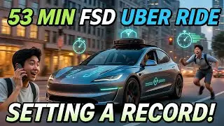 Tesla FSD Epic: 53-Minute Hands-Free Uber Ride &ndash; Sammamish to UW to West Seattle Zero Interventions!