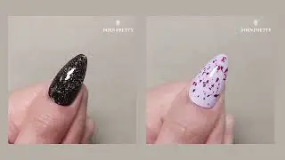 Образцы цветов верхнего покрытия с блестками I BORN PRETTY