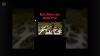 Din's Fire in the Deku Tree