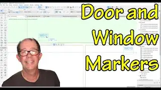 How to Control ArchiCAD Window Markers and Lintel Sizes