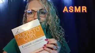 ASMR | Leitura | CONTROLE O ESTRESSE | Cap 2 📖 #parte1