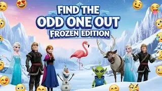 Find the ODD One Out - Disney Characters Edition | Easy, Medium, Hard Levels