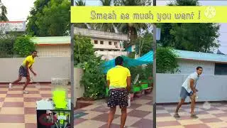 Shuttle Pro V1- Automatic Shuttlecock Launcher that makes you a Badminton Pro | Practice Trick Shots