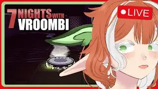 I just need to clean | Bat Vtuber plays 7 Nights With Vroombi for the first time