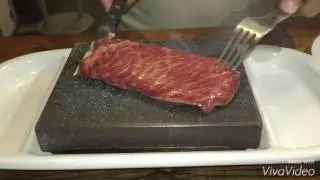 Wooow! Yummy Wagyu LavaStone Grills by AdstraGold LavaStone Steakhouse