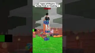 Types of Players Trying the Trick or Treating Event 💀