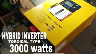 TOROIDAL HYBRID OFF/ON GRID INVERTER || juan dilasag