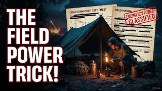 The Rust and Vinegar Power Trick Soldiers Used When Their Lights Failed in the Field