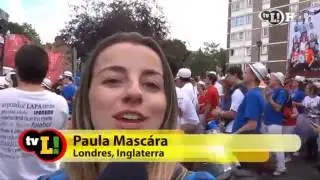 Carnaval brasileiro faz ingleses ca&iacute;rem no samba em Londres