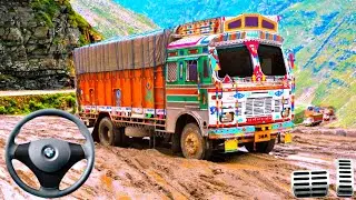 Real Indian Cargo Truck Simulator 2021 - Offroad 3D Truck Games Android Gameplay