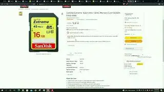 choosing sd card for dji drone or dji osmo action camera Telugu