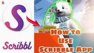 How to use scribble App | scribble Animation app | sdeditz