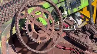 Rat Rod Has Motorcycle Chain Steering Wheel !