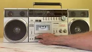 Vintage Boombox Lasonic LPC-82 Discolite Radiorecorder cassette ***SOLD
