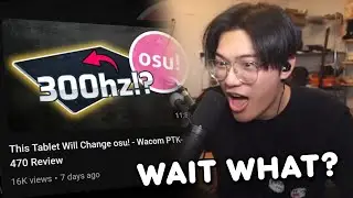 This osu! Tablet can change the game FOREVER...?!🎮 | Wacom PTK-470 Review
