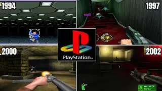 FPS Games in PS1 Graphics (1994-2002)