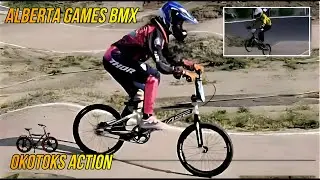 BMX Racing at Alberta Summer Games Okotoks | Epic Jumps & Action!