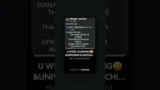 LOL 😆 🤣 😂 LAUGHING 😃 NOW UNIVERSE & YAH WORDS ARE MATCHING 
