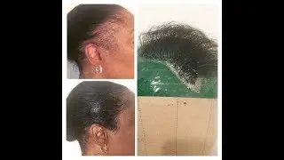 How to Make a Postiche to Cover Thinning Edges | by Amid Beauty