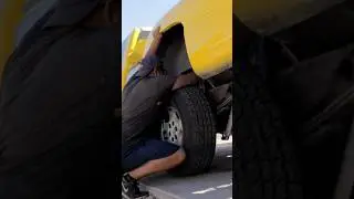 Fuel pump replacement on my silverado lifting the truck bed with one hand #fuelpump #silverado