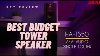 #Best Budget Tower Quick Review | Akai HA-TS50 50W 2.0 Bluetooth Tower Speaker Wooden Cabinet