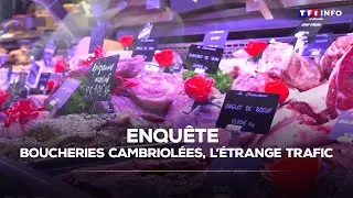Enqu&ecirc;te - Boucheries cambriol&eacute;es, l'&eacute;trange trafic｜TF1 INFO