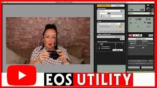 CANON EOS UTILITY - HOW TO USE YOUR LAPTOP AS A MONITOR WHILE RECORDING LIVE