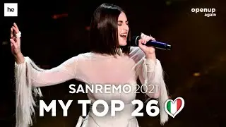 Festival di Sanremo 2021 🇮🇹 - My Top 26 - Eurovision 2021