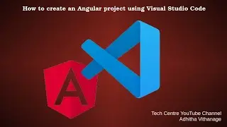 How to create an Angular project using Visual Studio Code
