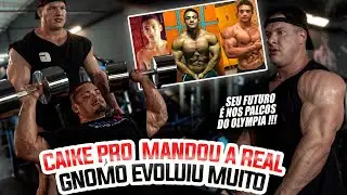 CAIKE PRO MANDOU A REAL PARA O GNOMO - SEU FUTURO É NOS PALCOS DO OLYMPIA