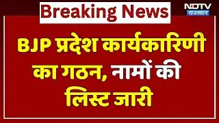 BJP Announces State Executive: बीजेपी की नई प्रदेश कार्यकारिणी की घोषणा | Rajasthan BJP New  List
