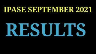 IPASE SEPTEMBER 2021 RESULTS | INTERMEDIATE AP |
