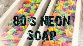 Making a NEON Soap | 80’s Inspired | Bellessentials