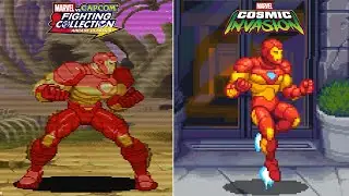 Marvel Cosmic Invasion vs Marvel VS Capcom &ndash; Character Comparison