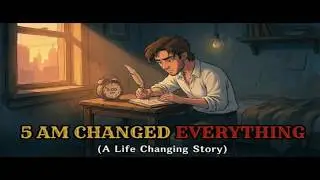 Waking Up at 5 AM | The Quiet Habit That Changed His Life