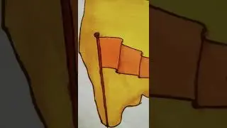 Maharashtra Akshar lekhan drawing Maharashtra Din special #Maharashtra #special #drawing