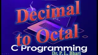 9. Decimal to Octal||#programming ||#c_language ||#octal ||#decimals ||#numbersystem  ||#conversion