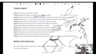 NPTEL Week 1 Robotics: Basics and Selected Advanced Concepts ME01 Interaction session