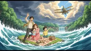 The Storm That Tested the Sea Family | Ghibli-Style ASMR Story