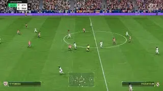 Real Madrid x Atlético Bibao - carreira de manager - EA SPORTS FC 25