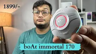 boAt immortal 170 unboxing || UFO earbuds from boat || No boring tws