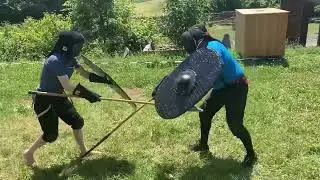 Keltische Kampftechniken - Celtic Combat Experiments: Sparring 3