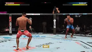 EA SPORTS UFC 5, doctor stoppage win