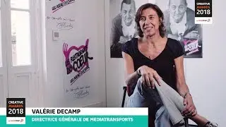 Val&eacute;rie D&eacute;camp &agrave; propos de l'&eacute;dition 2018 des Creative Awards by SAXOPRINT